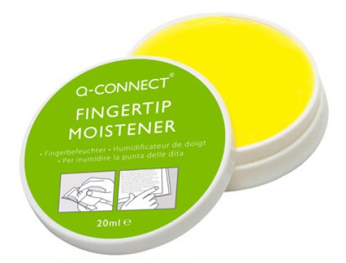 Humidificador q-connect para passar pag e contar bilhetes pack de 20 ml , Q-connect , 300026 , 5705831155978